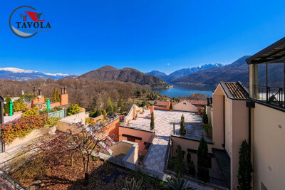 CUASSO AL MONTE, APPARTAMENTO CON PISCINA E VISTA LAGO