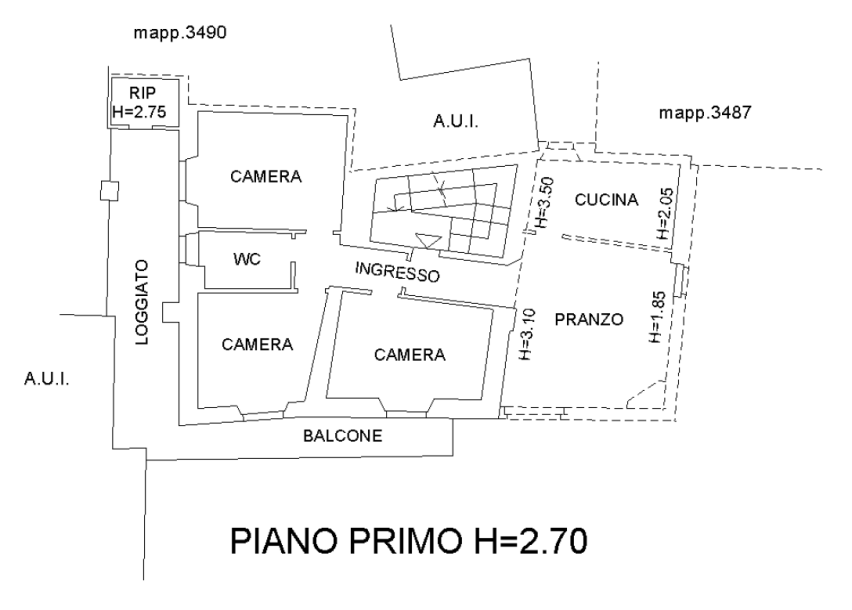 CUASSO AL MONTE, CAVAGNANO, TERRATETTO CON ACCESSORI-42